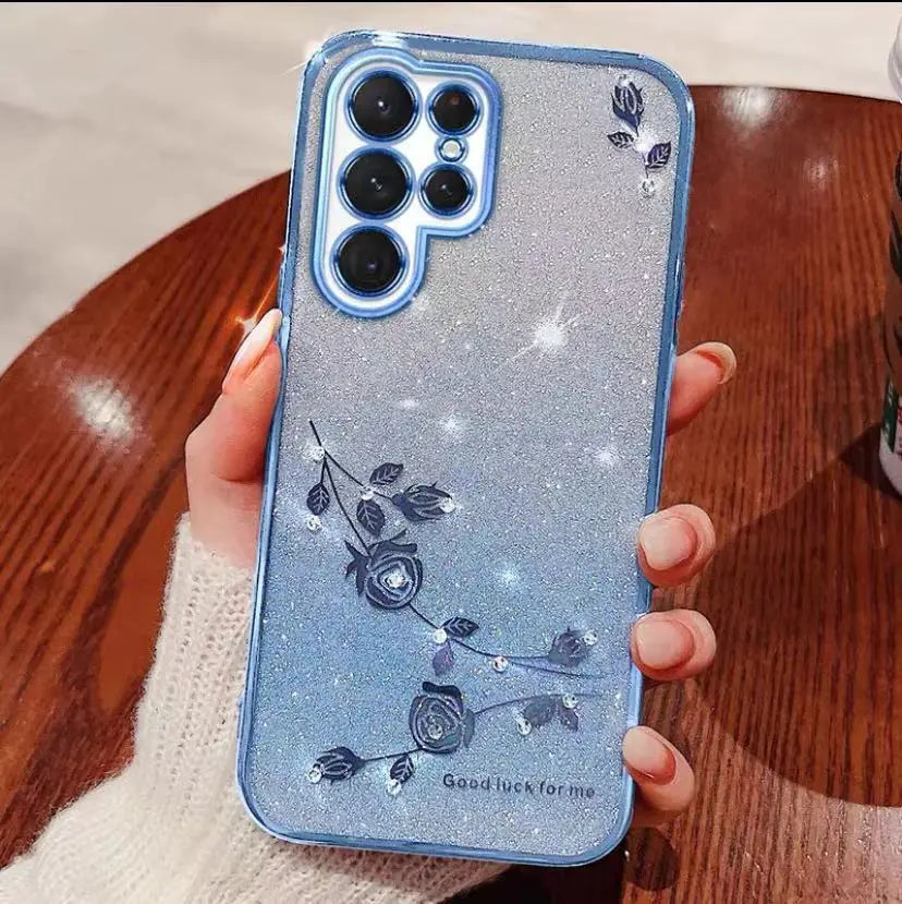 Samsung A52 Electroplating Gradient Glitter Case