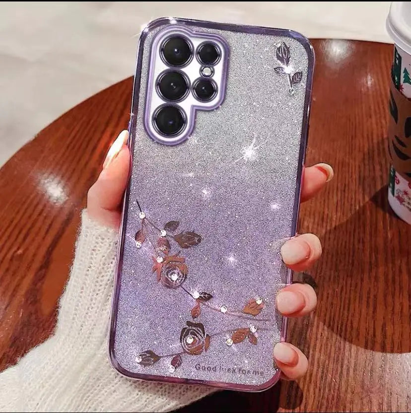 Samsung A52 Electroplating Gradient Glitter Case