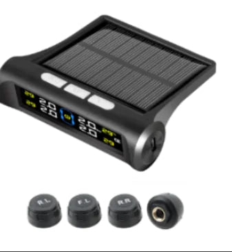 Tire Pressure Monitoring System Automotive Universal Wireless Solar